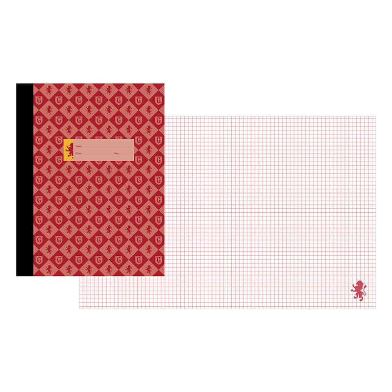 Harry Potter: Gryffindor Composition Notebook Set (Set of 2)