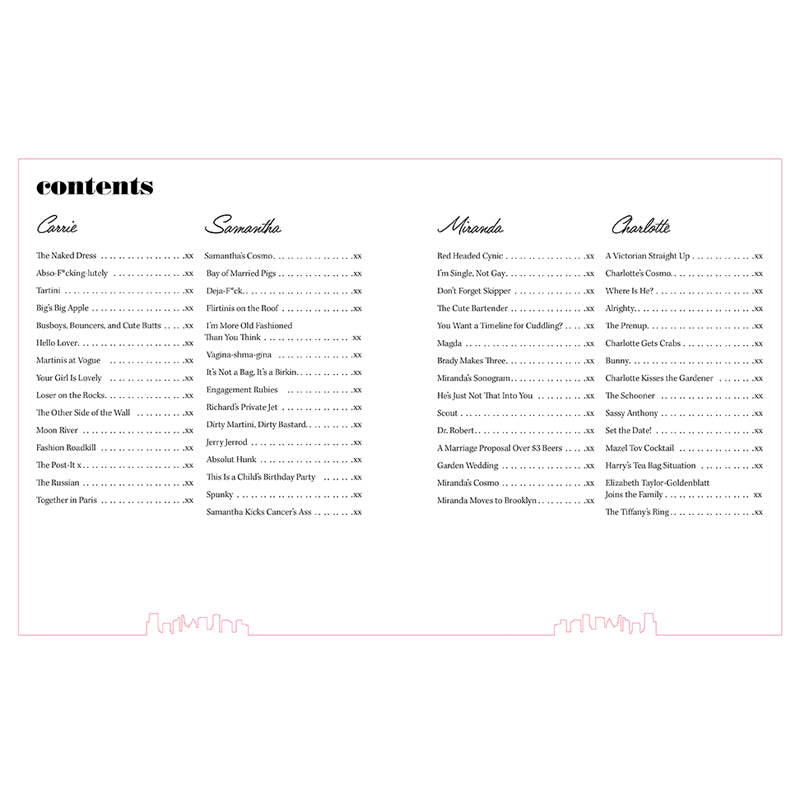 Sex and the City Cocktails