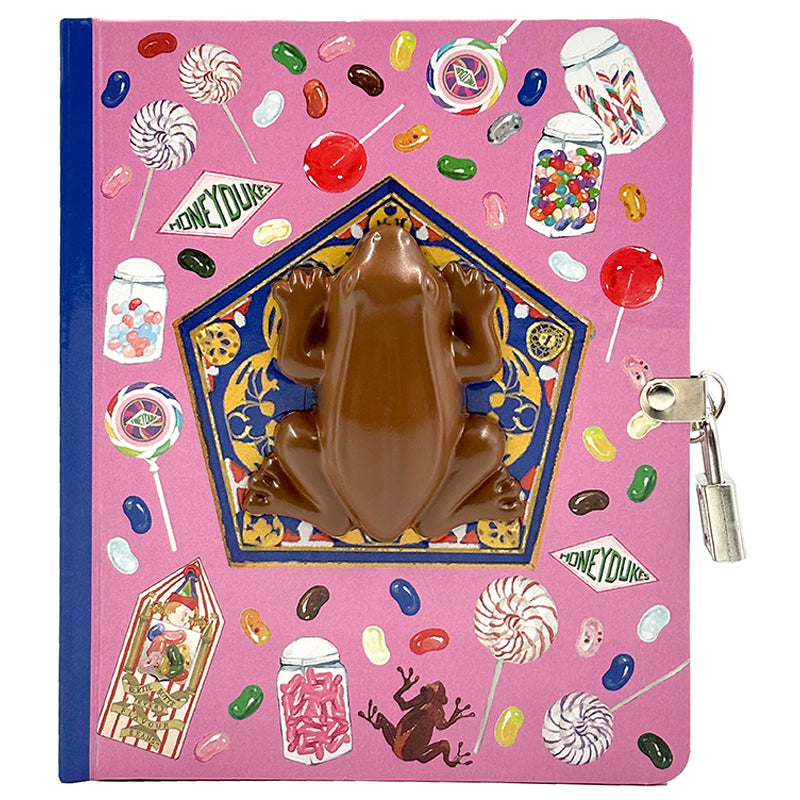Harry Potter: Chocolate Frog Squishy Lock & Key Diary