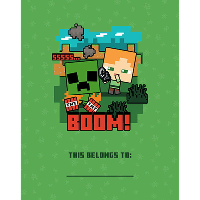 Minecraft: Creeper Squishy Lock & Key Diary