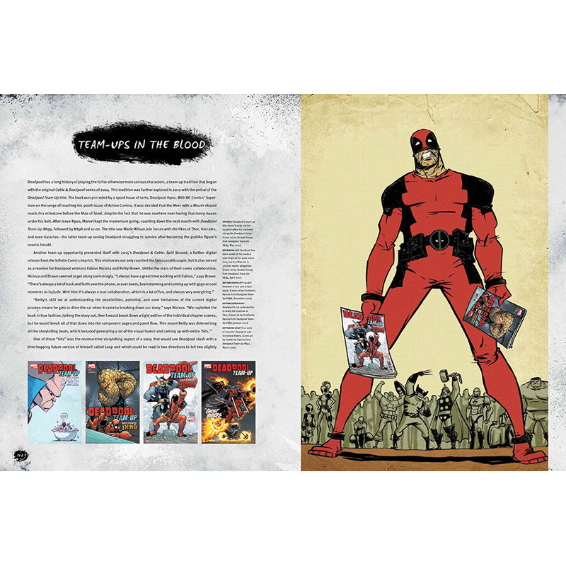Marvel’s Deadpool and Wolverine: The Illustrated History Box Set