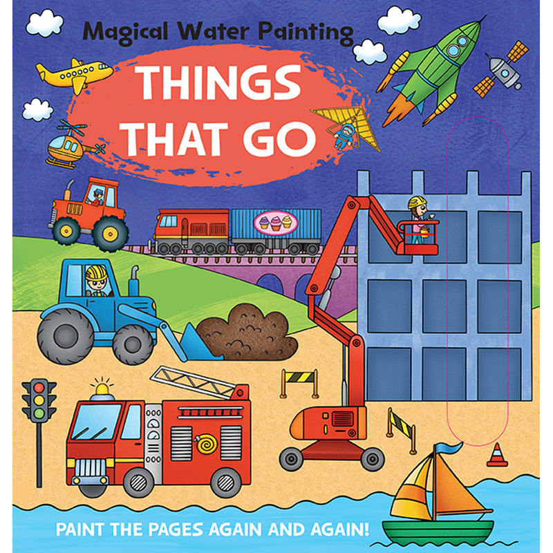 Magical Water Painting: Things That Go