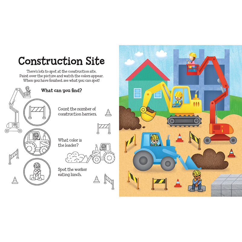 Magical Water Painting: Things That Go