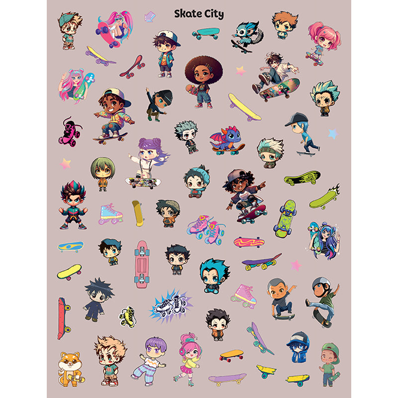 Sticker Party: Chibi