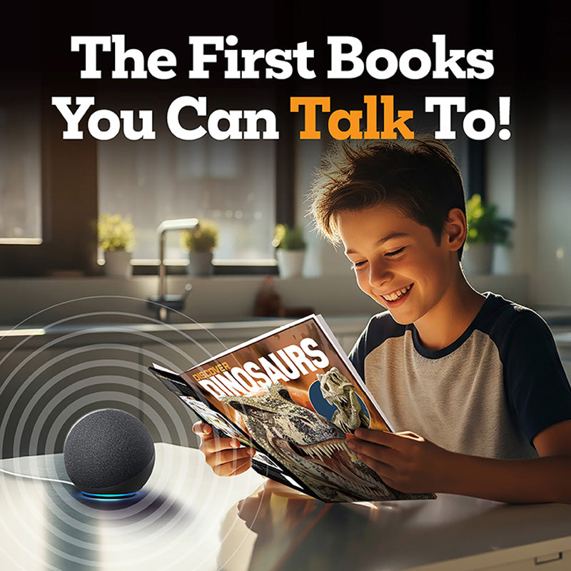 Discover: Dinosaurs (Ready Activated: A Readyland Alexa Interactive Book)