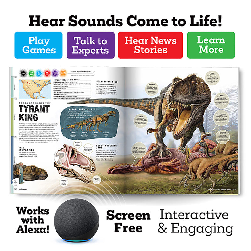 Discover: Dinosaurs (Ready Activated: A Readyland Alexa Interactive Book)