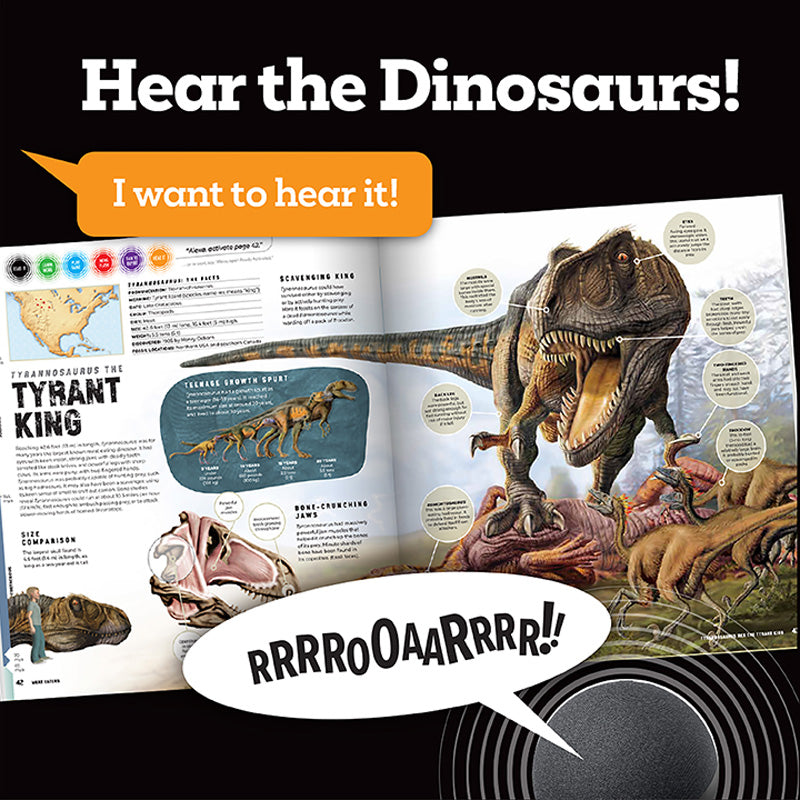 Discover: Dinosaurs (Ready Activated: A Readyland Alexa Interactive Book)