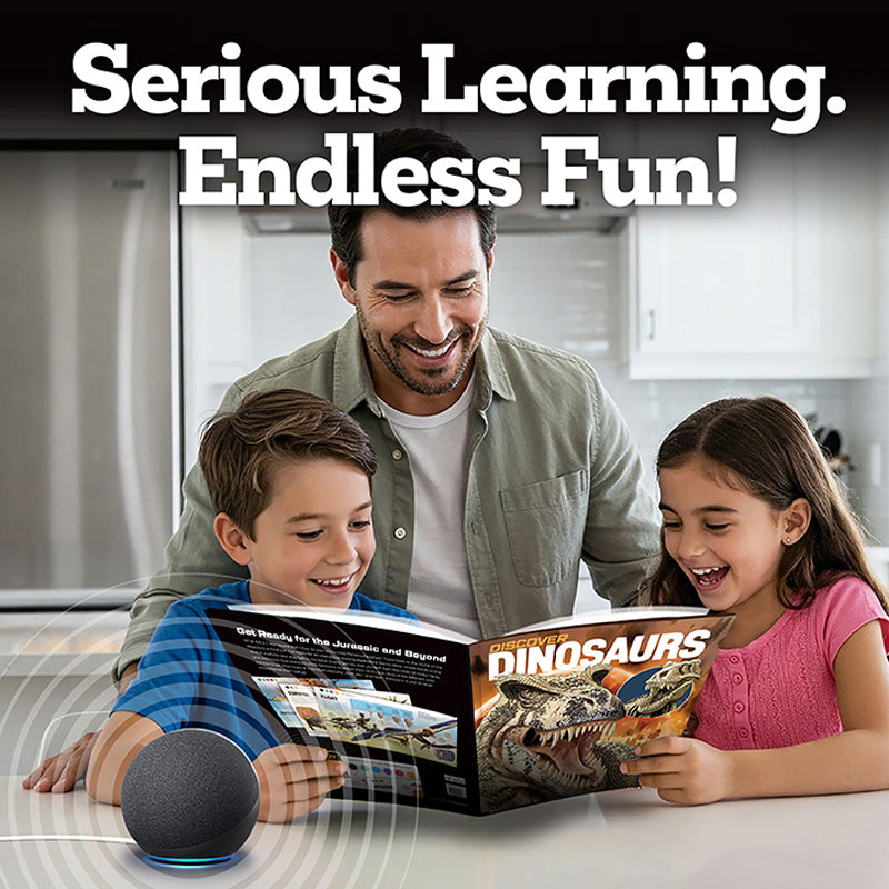 Discover: Dinosaurs (Ready Activated: A Readyland Alexa Interactive Book)