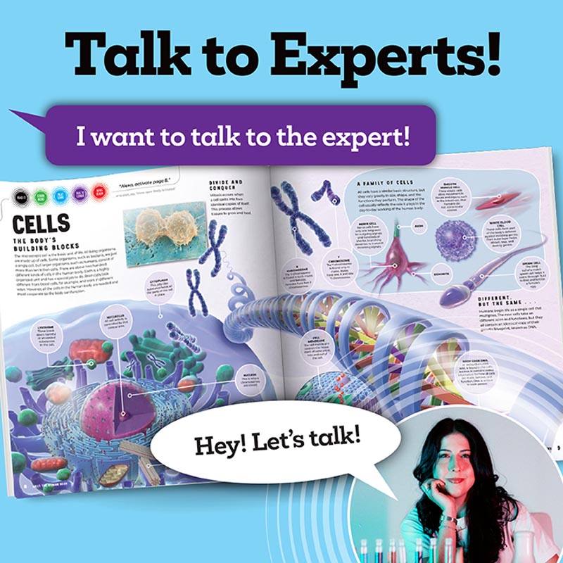 Discover: The Human Body (Ready Activated: A Readyland Alexa Interactive Book)