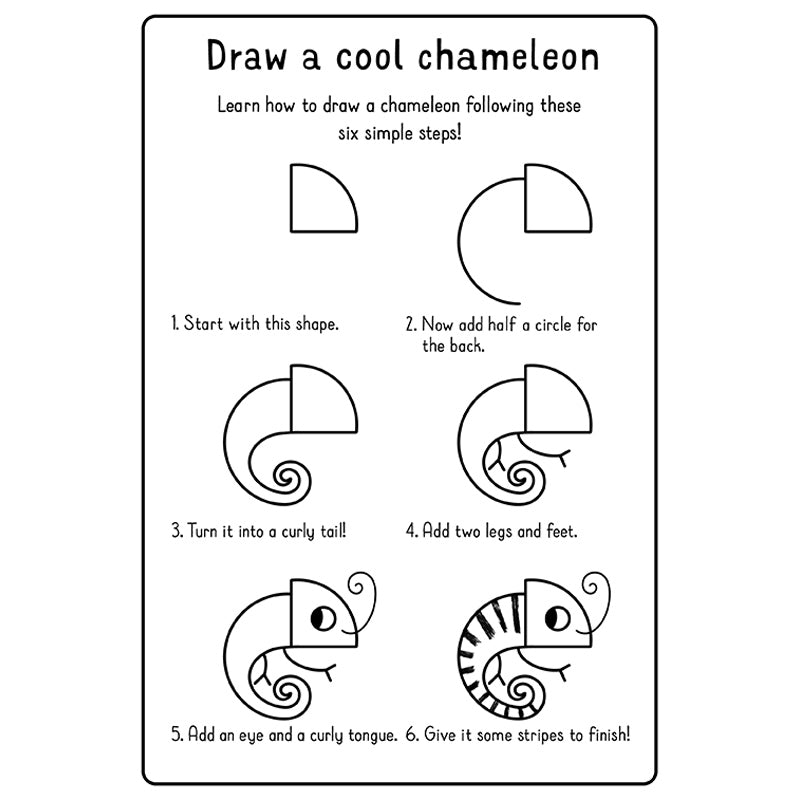 Magic Button: How to Draw Animals