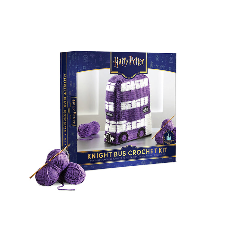 Harry Potter: Knight Bus Doorstop Crochet Kit