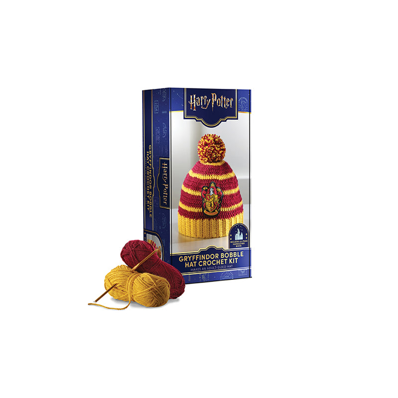 Harry Potter: Gryffindor Pom-Pom Beanie Crochet Kit