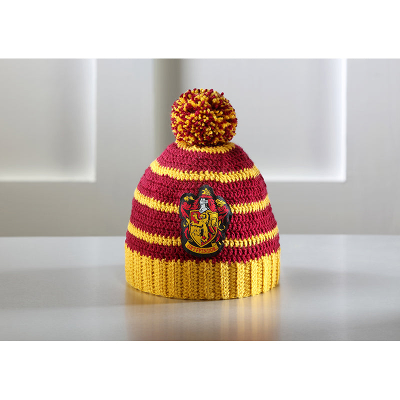 Harry Potter: Gryffindor Pom-Pom Beanie Crochet Kit