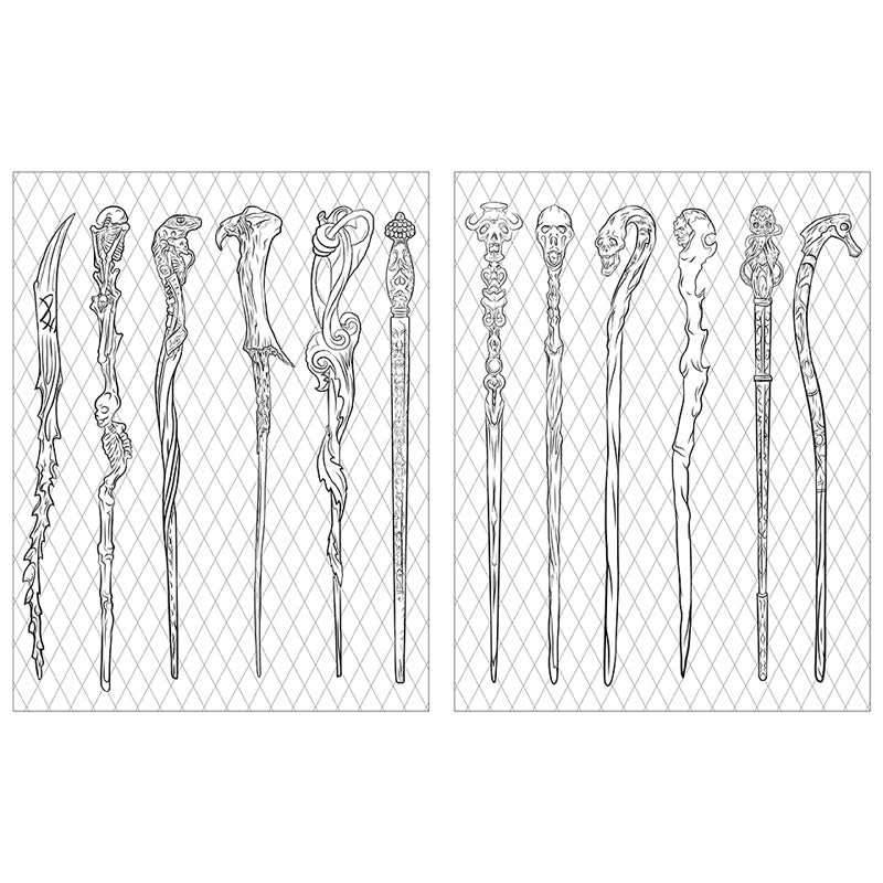 Harry Potter: Magical Artifacts Coloring Book
