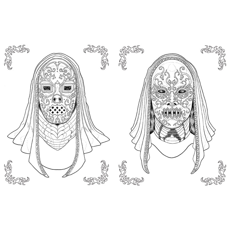 Harry Potter: Magical Places and Characters Coloring Book