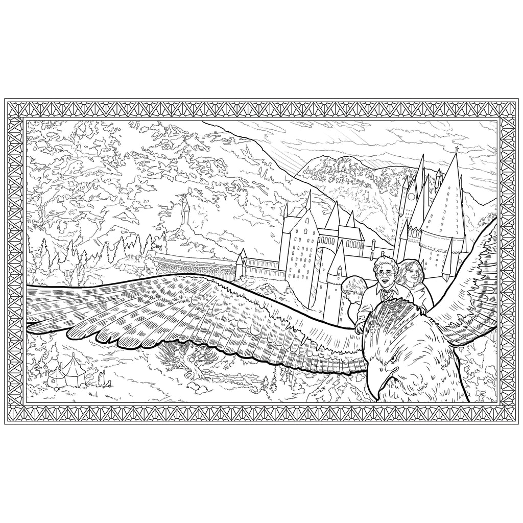 Harry Potter: Magical Creatures Coloring Book