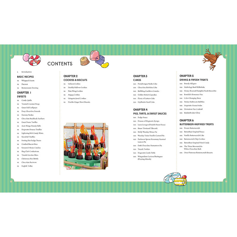 Harry Potter Sweets and Treats Cookbook [Official Cookbook]