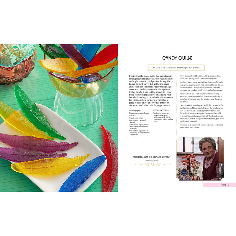 Harry Potter Sweets and Treats Cookbook [Official Cookbook]