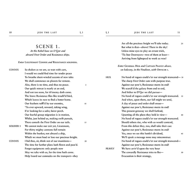 William Shakespeare's Jedi the Last: Star Wars Part the Eighth