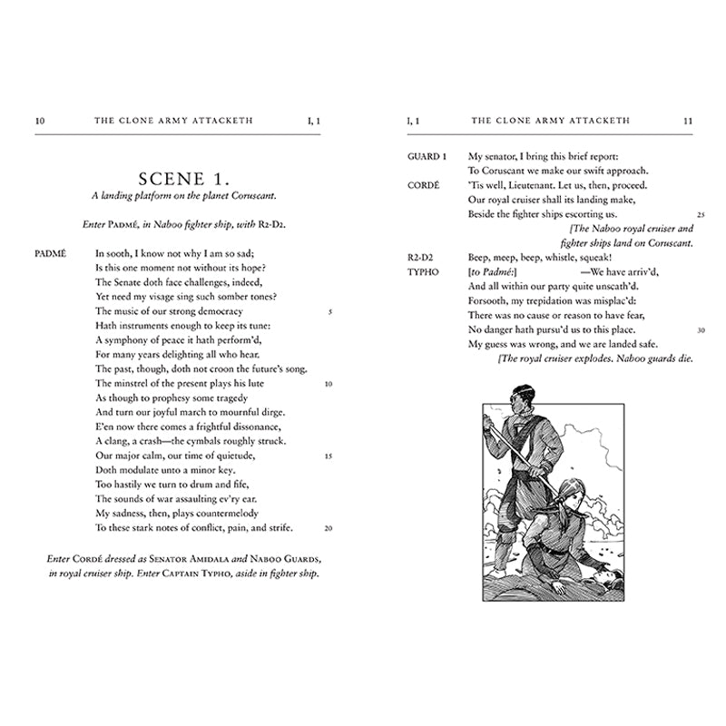 William Shakespeare's The Clone Army Attacketh: Star Wars Part the Second