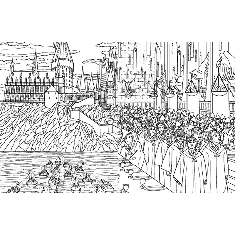 Harry Potter Mini Coloring Set