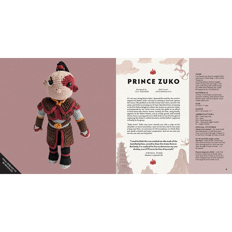 Avatar: The Last Airbender: The Official Book of Amigurumi