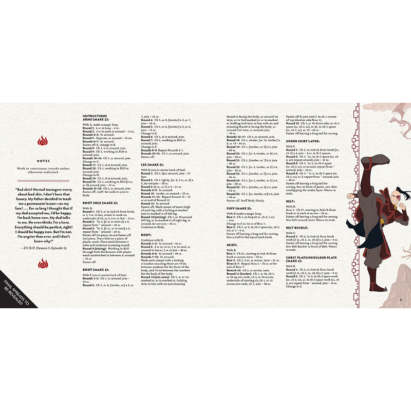 Avatar: The Last Airbender: The Official Book of Amigurumi