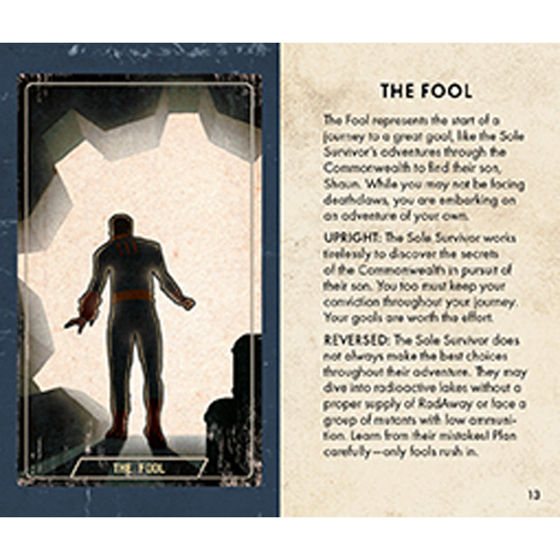 Fallout: The Official Tiny Tarot Deck and Guidebook