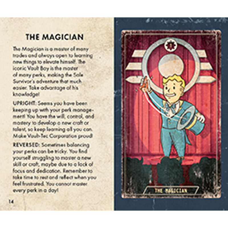 Fallout: The Official Tiny Tarot Deck and Guidebook