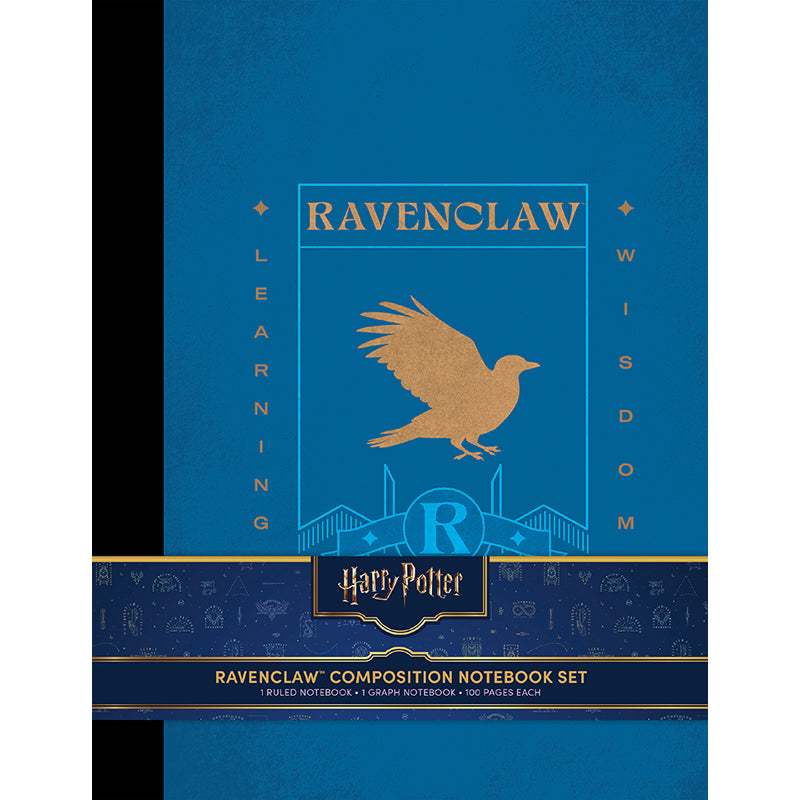 Harry Potter: Ravenclaw Composition Notebook Set (Set of 2)