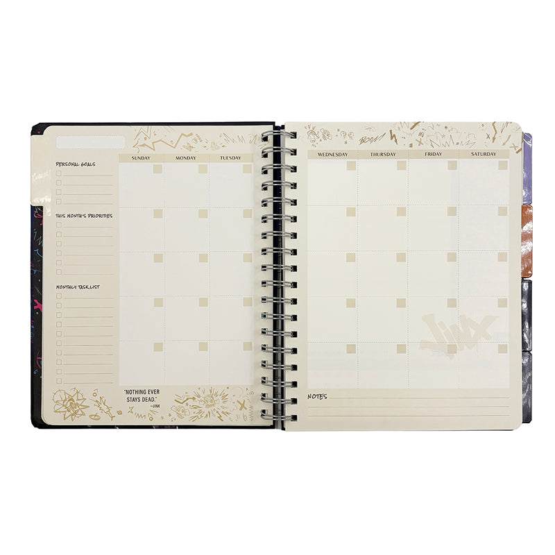 Arcane 12-Month Undated Planner