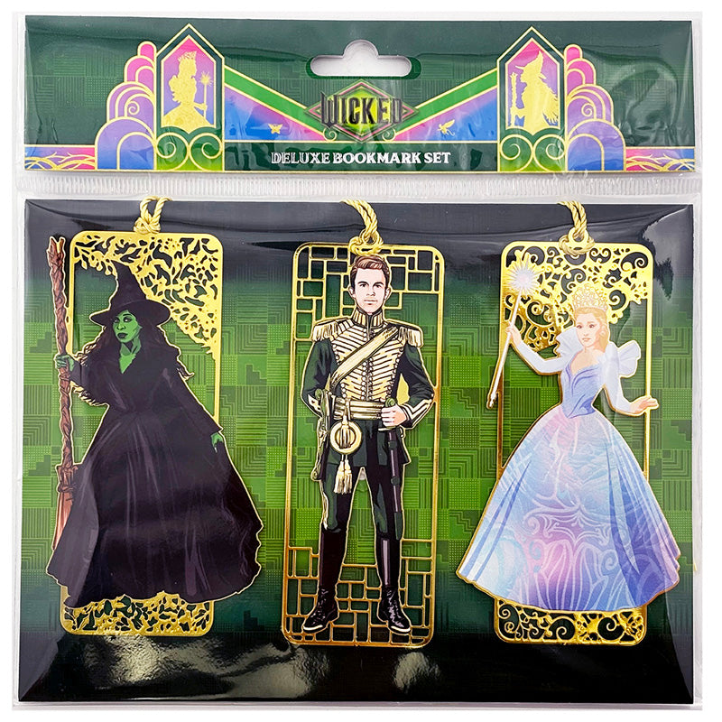 Wicked Deluxe Bookmark Set (Set of 3)