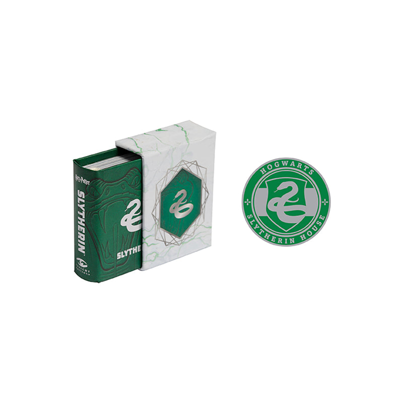 Harry Potter: Slytherin Tiny Book and Pin Set