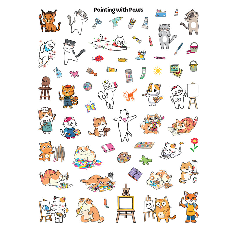 Sticker Party: Cats