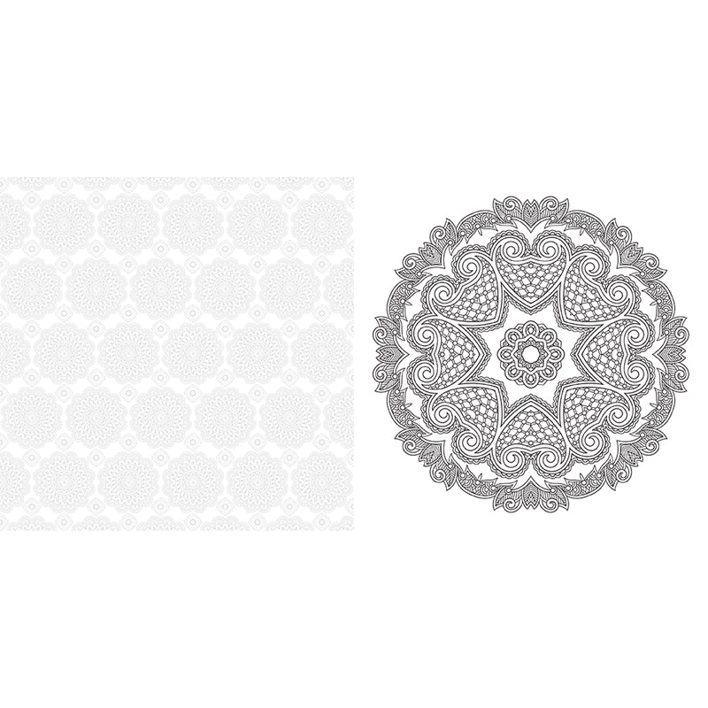 100 Meditative Designs: Mandalas