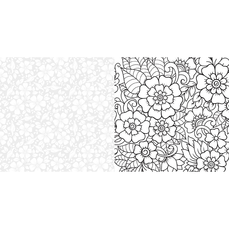 100 Blooming Designs: Flowers