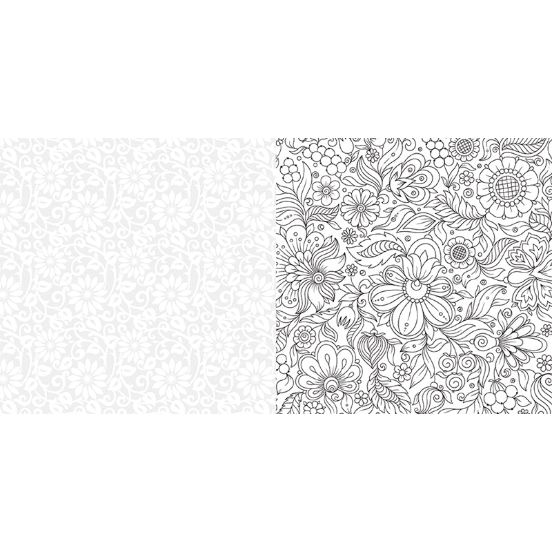 100 Blooming Designs: Flowers