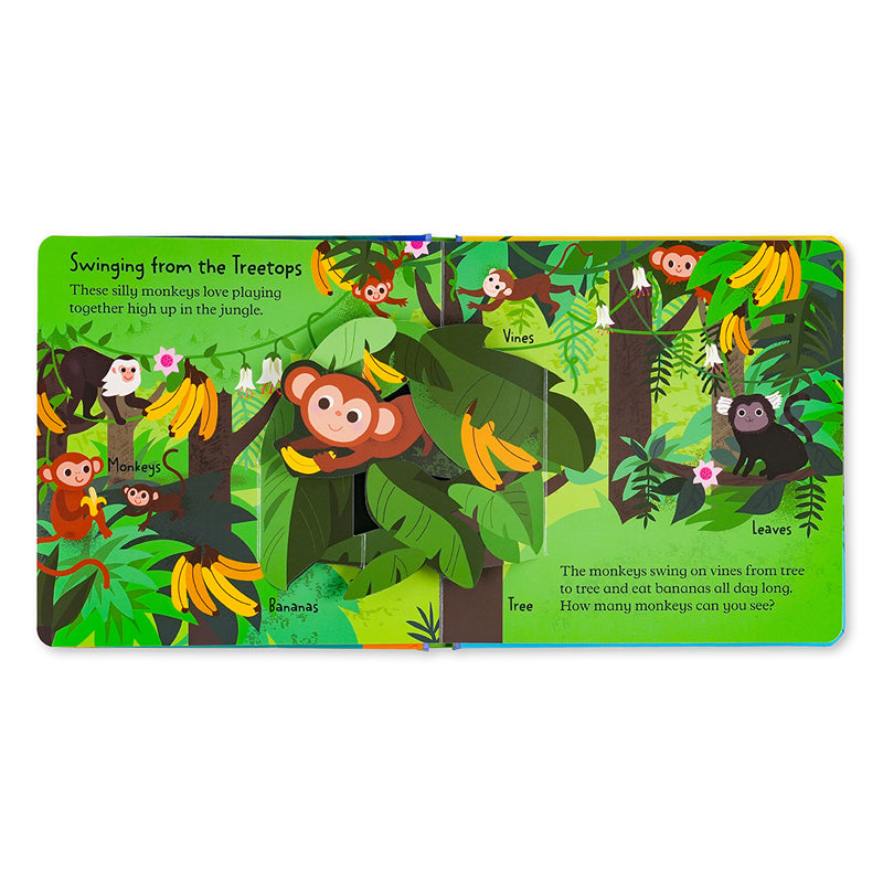 Peek and Pop: Jungle Animals