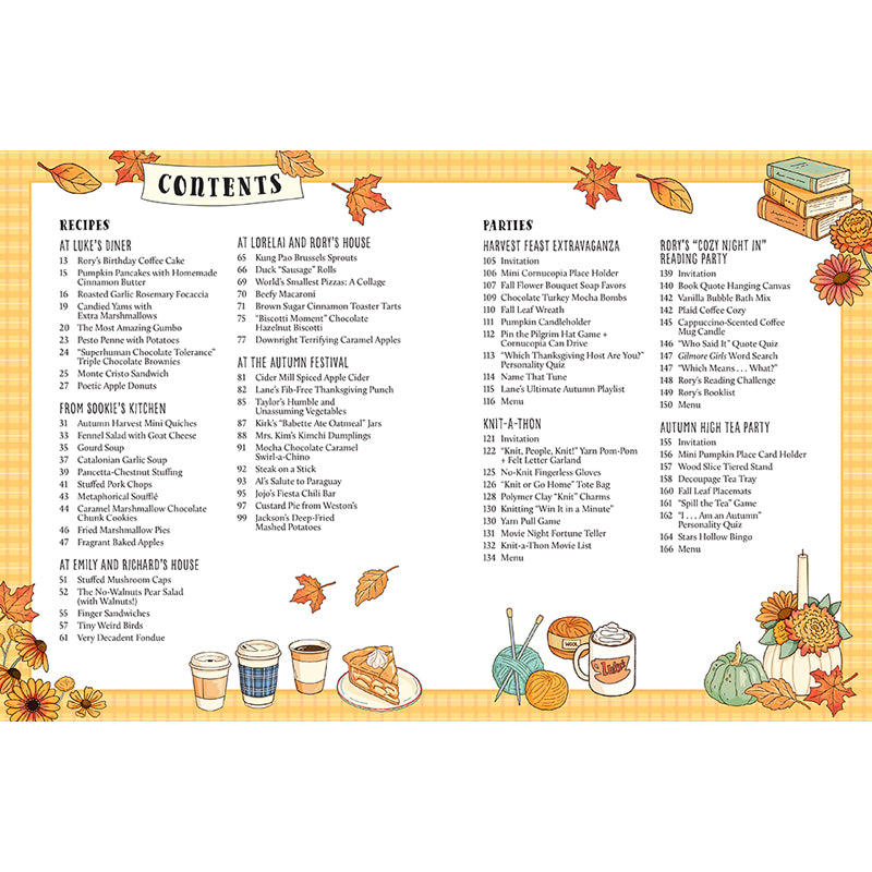 Gilmore Girls: The Official Autumn Festival Cookbook and Entertaining Guide