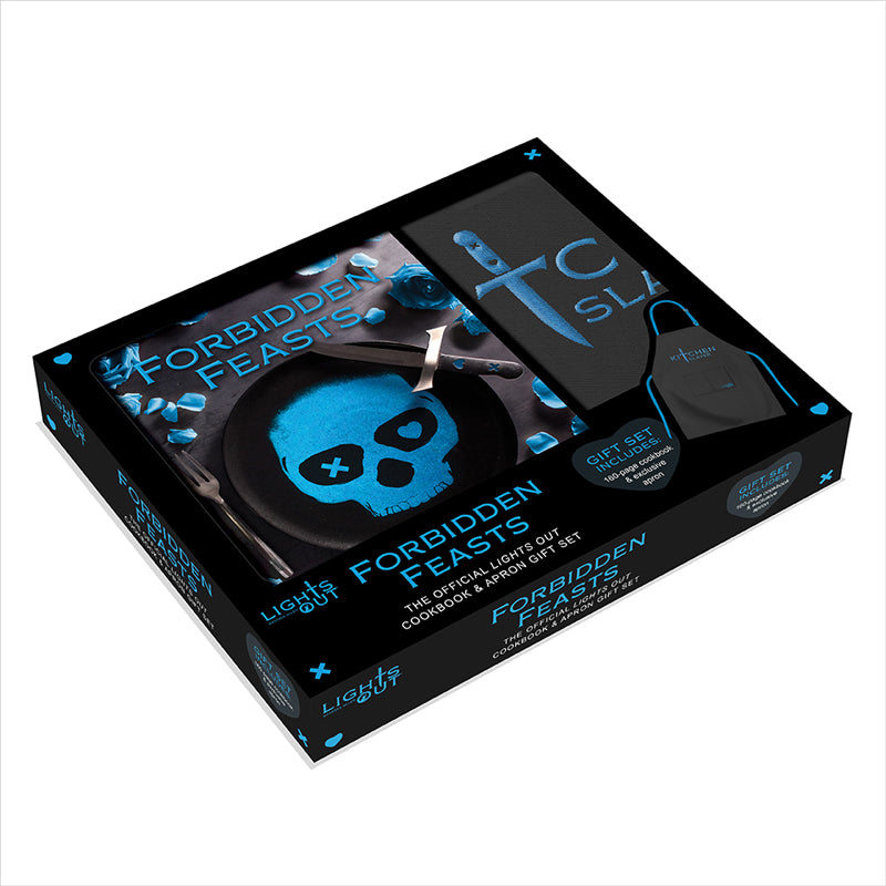 Forbidden Feasts: The Official Lights Out Cookbook and Apron Gift Set