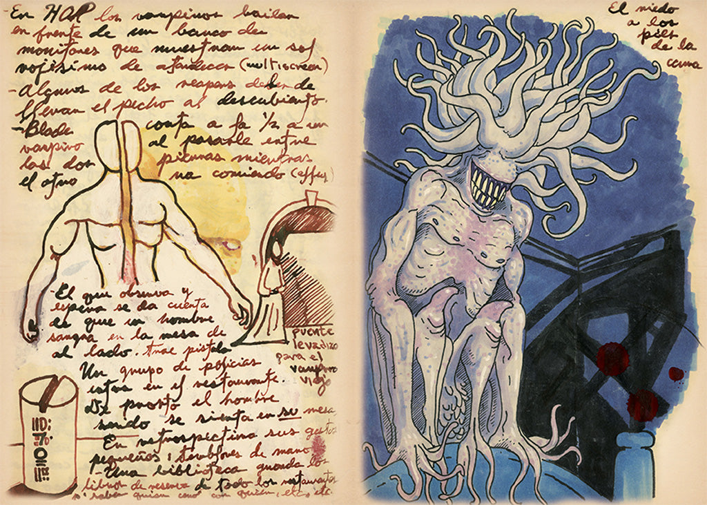Guillermo del Toro Hardcover Blank Sketchbook