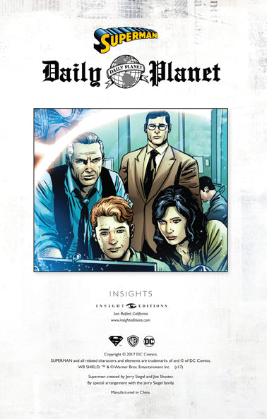 Superman: Daily Planet Hardcover Ruled Journal