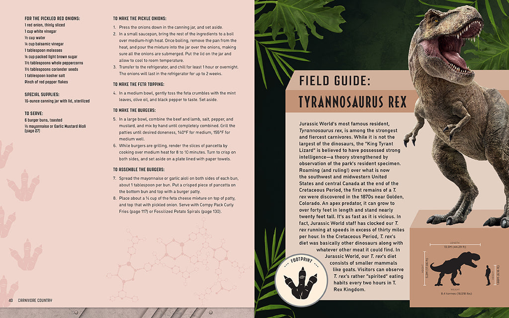 Jurassic World: The Official Cookbook