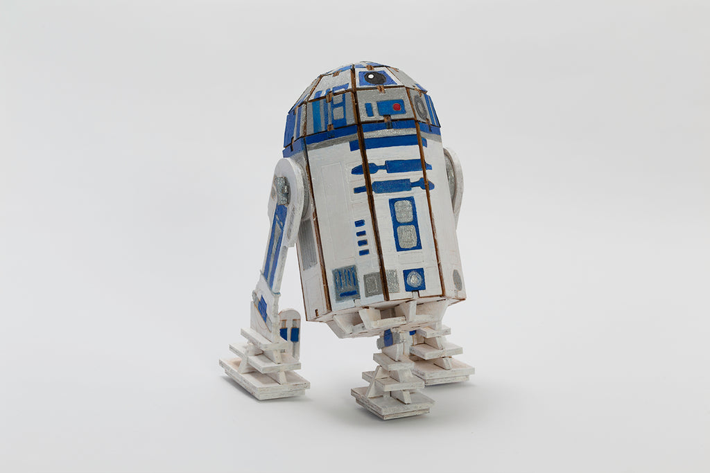 IncrediBuilds: Star Wars: R2-D2 3D Wood Model and Book